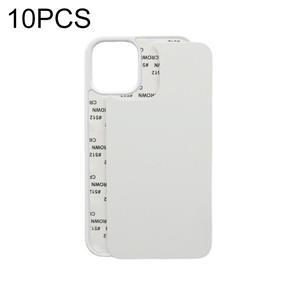 huismerk 10 stuks 2D lege sublimatie telefooncase voor iPhone 13 pro