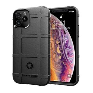 huismerk Voor iPhone 12 mini Full Coverage Shockproof TPU Case(Zwart)