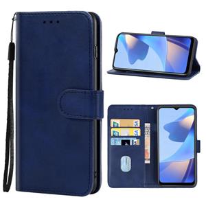 huismerk Lederen telefooncase voor Oppo A16