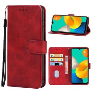 huismerk Lederen telefooncase voor Samsung Galaxy M32