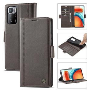 Voor Xiaomi Redmi Note 10 PRO / OPMERKING 10 PRO MAX LC.IMEEKEKEKETTISCHE BUCKLE PU + TPU Horizontale Flip Lederen Case Met Houder & Card Slots & Port