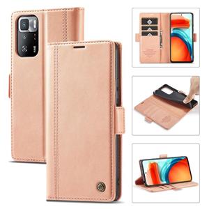 Voor Xiaomi Redmi Note 10 PRO / OPMERKING 10 PRO MAX LC.IMEEKE Magnetische gesp PU + TPU Horizontale Flip Lederen Case met Houder & Card Slots & Porte