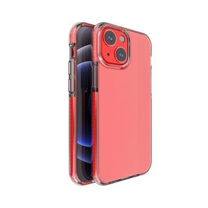Huismerk TPU Double-color Shockproof Protective Case For iPhone 13 mini(Red)