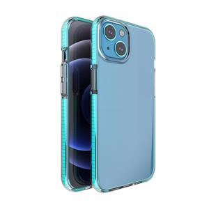 huismerk TPU Double-color Shockproof Protective Case For iPhone 13(Sky Blue)