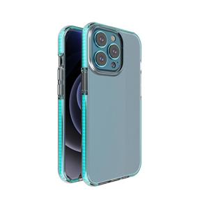 huismerk TPU Double-color Shockproof Protective Case For iPhone 13 Pro(Sky Blue)