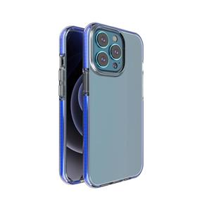 huismerk TPU Double-color Shockproof Protective Case For iPhone 13 Pro(Dream Blue)