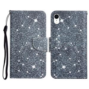 huismerk Geschilderde Patroon Horizontale Flip Lederen Case met Houder & Card Slot & Portemonnee voor iPhone XR (Gypsophila)