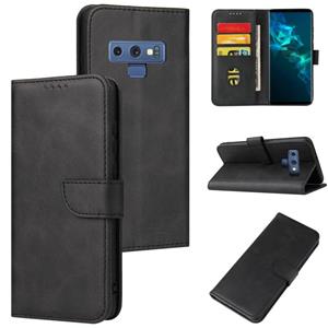 huismerk For Samsung Galaxy Note9 Calf Texture Buckle Horizontal Flip Leather Case with Holder & Card Slots & Wallet(Black)