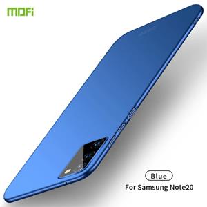 Voor Samsung Galaxy Note20 MOFI Frosted PC Ultra-thin Hard Case(Blue)