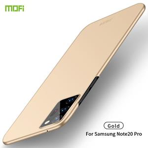 Voor Samsung Galaxy Note20 Ultra MOFI Frosted PC Ultra-thin Hard Case(Gold)