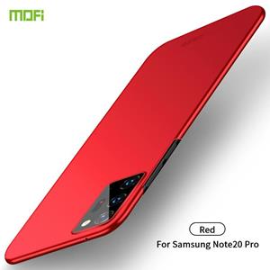 Voor Samsung Galaxy Note20 Ultra MOFI Frosted PC Ultra-thin Hard Case(Red)