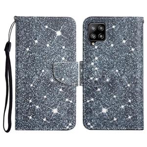 huismerk Voor Samsung Galaxy A42 5G Geschilderd Patroon Horizontale Flip Lederen Case met Houder & Card Slot & Portemonnee (Gypsophila)