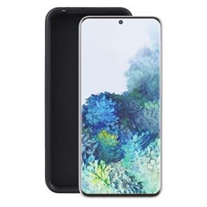 huismerk TPU-telefooncase voor Samsung Galaxy S20 + 5G (mat zwart)