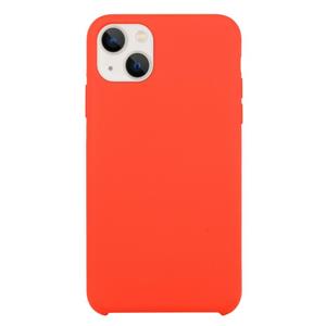 huismerk Solid Silicone Phone Case voor iPhone 13