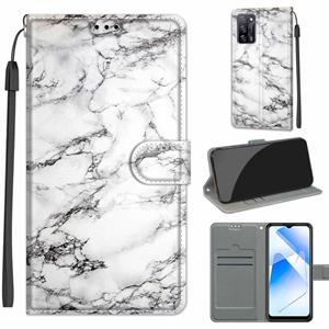 huismerk Voltage Gekleurde Tekening Magnetische Sluiting Horizontale Flip PU lederen tas met houder & kaartsleuven voor OPPO A54 4G / A16 4G / A53S 5G / A55 5G