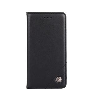 huismerk Voor Samsung Galaxy S10 5G Niet-magnetische retro textuur horizontale flip lederen behuizing met Holder & Card Slots & Wallet(Zwart)