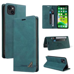 huismerk Huid voelt anti-diefstal borstel horizontale flip lederen tas met houder & kaart slots & portefeuille voor iphone 13