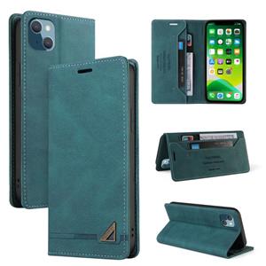 huismerk Huid Feel Anti-Diefstal Borstel Horizontale Flip Leren Case Met Houder & Card Slots & Portemonnee voor iPhone 13 Mini