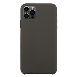 huismerk Solid Silicone Phone Case voor iPhone 13 Pro (Cocoa)