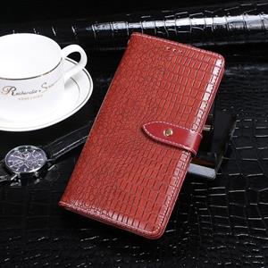 Idewei Crocodile Textuur Horizontale Flip Leren Case met Houder & Card Slots & Portemonnee voor iPhone 13 Mini