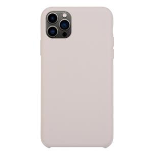 huismerk Solid Silicone Phone Case voor iPhone 13 Pro Max (Lavendel Purple)