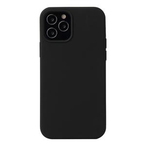 huismerk Solid Color Liquid Silicone Shockproof Protective Case For iPhone 13 Pro(Black)