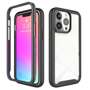 huismerk Starry Sky Solid Color Serie Shockproof PC + TPU beschermhoes voor iPhone 13