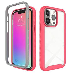 huismerk Starry Sky Solid Color Serie Shockproof PC + TPU beschermhoes voor iPhone 13