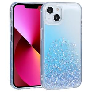 dfansdesign DFANS DESIGN Gradient Starlight Shining Phone Case For iPhone 13(Blue)