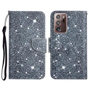 huismerk Voor Samsung Galaxy Note20 Ultra Geschilderd Patroon Horizontale Flip Lederen Case met Houder & Card Slot & Portemonnee (Gypsophila)