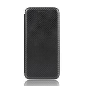 huismerk Voor Samsung Galaxy S10 5G Carbon Fiber Texture Magnetic Horizontal Flip TPU + PC + PU Leather Case met Rope & Card Slot(Zwart)