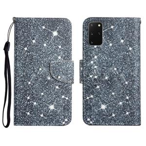 huismerk Voor Samsung Galaxy S20 + Geschilderd Patroon Horizontale Flip Lederen Case met Houder & Card Slot & Portemonnee (Gypsophila)