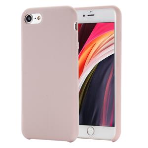 Huismerk Voor iPhone SE 2020 Shockproof Full Coverage Siliconen soft protective case(Roze)