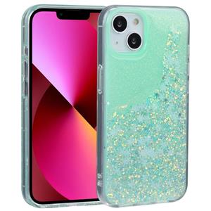 dfansdesign DFANS DESIGN Snowflake Starlight Shining Phone Case For iPhone 13(Green)