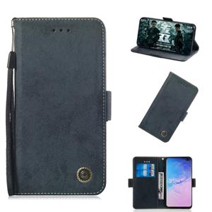 huismerk Multifunctionele horizontale Flip retro lederen draagtas met kaartsleuf & houder voor Galaxy S10 PLUS (zwart)