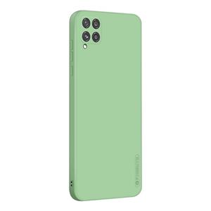 Voor Samsung Galaxy A42 5G Pinwuyo Touching Series Vloeistof Siliconen TPU Shockproof Case