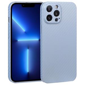 dfansdesign DFANS Design Kevlar Carbon Fiber PC -telefoonhoesje voor iPhone 13 Pro (Sierra Blue)