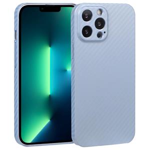 dfansdesign DFANS Design Kevlar Carbon Fiber PC -telefoonhoesje voor iPhone 13 Pro Max (Sierra Blue)