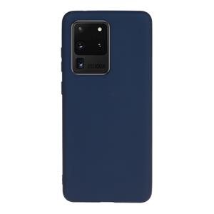 huismerk Voor Galaxy S20 Ultra Frosted Candy-gekleurde ultradunne TPU telefoonhoes (Blauw)