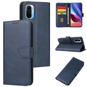 huismerk Voor Xiaomi Redmi K40 Calf Texture Gesp horizontale Flip Lederen Case met Houder & Card Slots & Portemonnee