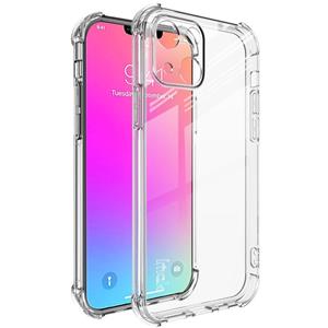 IMAK ALL-INCLUSIEF DOCKPOSTE AIRBAG TPU-telefoonhoesje met schermbeschermer voor iPhone 13