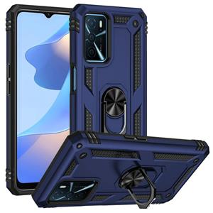 huismerk Voor Oppo A16 Shockproof TPU + PC-telefooncase