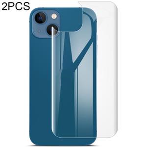 2 stks IMAK Gebogen Volledig scherm Hydrogel Film Back Protector voor iPhone 13 Mini