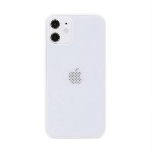 Huismerk Schokbestendige ademende PP beschermhoes voor iPhone 12 mini(Wit)