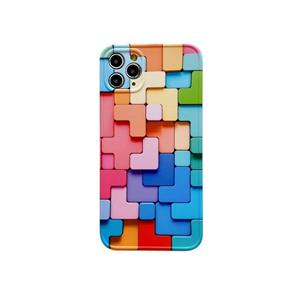 huismerk Voor iPhone 12 mini geschilderd patroon TPU beschermhoes (multicolor)