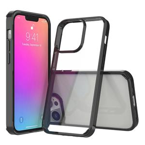 huismerk Schokbestendige krasbestendige TPU + Acrylische beschermhoes voor iPhone 13 Pro