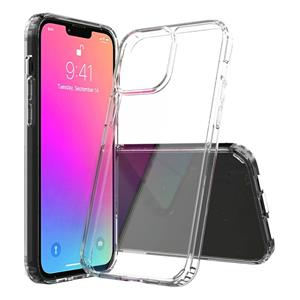 huismerk Schokbestendige krasbestendige TPU + Acrylische beschermhoes voor iPhone 13 Pro Max