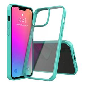 huismerk Schokbestendige krasbestendige TPU + Acryl-beschermhoes voor iPhone 13 Pro Max