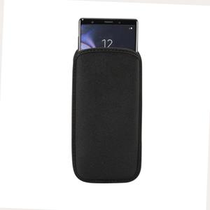 huismerk Universele neopreen Cell Phone Bag voor Galaxy Note10/A70/A80 en andere 6 7 inch smartphones (zwart)