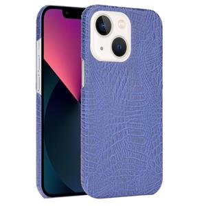 huismerk Crocodile PU + PC-telefooncase voor iPhone 13